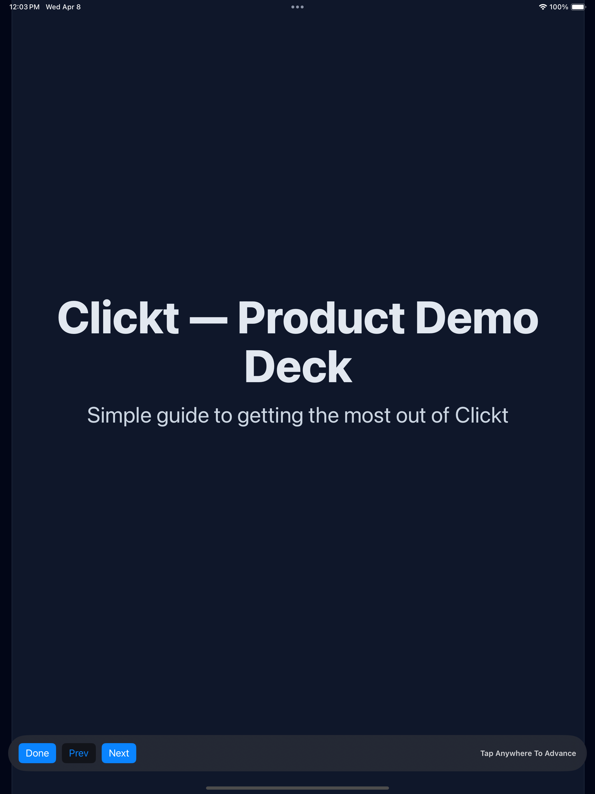 Presentation deck 3